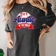 Auntie Rookie Of Year 1st Birthday Baseball Theme Matching Women's Comfort Colors T-Shirt Pepper Auntie Rookie Of Year 1st Birthday Baseball Theme Matching Women's Comfort Colors T-Shirt Pepper