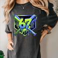 Awesome 67 Baseball Drip Effect Baseball 6-7 Meme Graphic Premium Tri-Blend Women's Comfort Colors T-Shirt Pepper