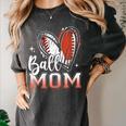 Ball Mom Football Baseball Mom Premium Women's Comfort Colors T-Shirt Pepper Ball Mom Football Baseball Mom Premium Women's Comfort Colors T-Shirt Pepper