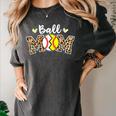 Ball Mom Leopard Baseball Softball Player Mom Women's Comfort Colors T-Shirt Pepper Ball Mom Leopard Baseball Softball Player Mom Women's Comfort Colors T-Shirt Pepper