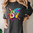 Banana Baseball 67 Ice Cream Drip Meme Women's Comfort Colors T-Shirt Pepper