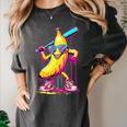 Banana With Baseball Bat Street Baseball Drip Women's Comfort Colors T-Shirt Pepper