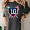Baseball 10 Year Old Boy Ice Cream Drip 10th Birthday Player Women's Comfort Colors T-Shirt Pepper Baseball 10 Year Old Boy Ice Cream Drip 10th Birthday Player Women's Comfort Colors T-Shirt Pepper