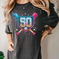 Baseball 50 Year Old Ice Cream Drip 50th Birthday Number 50 Women's Comfort Colors T-Shirt Pepper