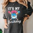 Baseball 6 Year Old Ice Cream Drip 6th Birthday Boy Number 6 Women's Comfort Colors T-Shirt Pepper Baseball 6 Year Old Ice Cream Drip 6th Birthday Boy Number 6 Women's Comfort Colors T-Shirt Pepper