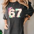 Baseball 67 Dripping Six Seven Drip Boys Gen Z Women's Comfort Colors T-Shirt Pepper Baseball 67 Dripping Six Seven Drip Boys Gen Z Women's Comfort Colors T-Shirt Pepper