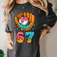 Baseball 67 Ice Cream Drip 67 Six Seven Meme 67th Birthday Women's Comfort Colors T-Shirt Pepper Baseball 67 Ice Cream Drip 67 Six Seven Meme 67th Birthday Women's Comfort Colors T-Shirt Pepper