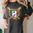 Baseball 8 Year Old Ice Cream Drip 8th Birthday Boy Number 8 Women's Comfort Colors T-Shirt Pepper