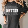 Baseball Batter Team Player Sport Lover Family Friends Fans Women's Comfort Colors T-Shirt Pepper Baseball Batter Team Player Sport Lover Family Friends Fans Women's Comfort Colors T-Shirt Pepper