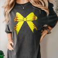 Baseball Bow Baseball Mom Women Baseball Mama Women's Comfort Colors T-Shirt Pepper Baseball Bow Baseball Mom Women Baseball Mama Women's Comfort Colors T-Shirt Pepper