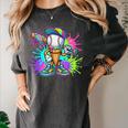 Baseball Boys Clothes For Boys Ice Cream Drip Baseball Stuff Women's Comfort Colors T-Shirt Pepper