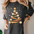 Baseball Christmas Tree Light Xmas Baseball Women's Comfort Colors T-Shirt Pepper Baseball Christmas Tree Light Xmas Baseball Women's Comfort Colors T-Shirt Pepper