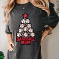 Baseball Christmas Tree Proud Baseball Mom Tee Women's Comfort Colors T-Shirt Pepper Baseball Christmas Tree Proud Baseball Mom Tee Women's Comfort Colors T-Shirt Pepper