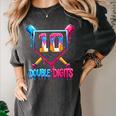 Baseball Drip 10th Birthday Boy Double Digits Ice Cream Drip Women's Comfort Colors T-Shirt Pepper Baseball Drip 10th Birthday Boy Double Digits Ice Cream Drip Women's Comfort Colors T-Shirt Pepper