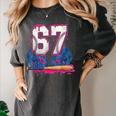 Baseball Drip 67 Meme Six Seven 6-7 Gen Alpha Slang Women's Comfort Colors T-Shirt Pepper