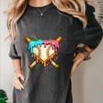 Baseball Drip For Boys Ice Cream Dripping Baseball Sport Women's Comfort Colors T-Shirt Pepper Baseball Drip For Boys Ice Cream Dripping Baseball Sport Women's Comfort Colors T-Shirt Pepper