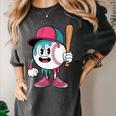 Baseball Drip Boys Ice Cream Youth Women's Comfort Colors T-Shirt Pepper