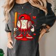 Baseball Drip Ice Cream Apparel Boys Kids Valentines Day Women's Comfort Colors T-Shirt Pepper Baseball Drip Ice Cream Apparel Boys Kids Valentines Day Women's Comfort Colors T-Shirt Pepper