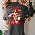 Baseball Drip Ice Cream Apparel Youth Boys Valentines Women's Comfort Colors T-Shirt Pepper Baseball Drip Ice Cream Apparel Youth Boys Valentines Women's Comfort Colors T-Shirt Pepper