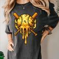 Baseball Drip Ice Cream Camo Cool Women's Comfort Colors T-Shirt Pepper