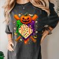 Baseball Drip Ice Cream Drip Halloween Baseball Lovers Women's Comfort Colors T-Shirt Pepper Baseball Drip Ice Cream Drip Halloween Baseball Lovers Women's Comfort Colors T-Shirt Pepper