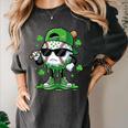 Baseball Drip Ice Cream Shamrock Kids Boy St Patrick’s Day Women's Comfort Colors T-Shirt Pepper Baseball Drip Ice Cream Shamrock Kids Boy St Patrick’s Day Women's Comfort Colors T-Shirt Pepper
