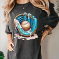 Baseball Drip Ice Cream Sprinkless Glove Boy Kid Women's Comfort Colors T-Shirt Pepper Baseball Drip Ice Cream Sprinkless Glove Boy Kid Women's Comfort Colors T-Shirt Pepper