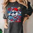 Baseball Drip Icecream Heart Valentine Day Boys Kids Red Women's Comfort Colors T-Shirt Pepper Baseball Drip Icecream Heart Valentine Day Boys Kids Red Women's Comfort Colors T-Shirt Pepper
