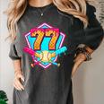 Baseball Drip Jersey Number 77 For Players & 77th Birthday Women's Comfort Colors T-Shirt Pepper Baseball Drip Jersey Number 77 For Players & 77th Birthday Women's Comfort Colors T-Shirt Pepper