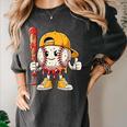 Baseball Drip Baseball Life Style 101 Apparel Youth Women's Comfort Colors T-Shirt Pepper Baseball Drip Baseball Life Style 101 Apparel Youth Women's Comfort Colors T-Shirt Pepper