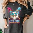 Baseball Drip Number 67 Player 6-7 Six Seven Meme Gen Alpha Women's Comfort Colors T-Shirt Pepper Baseball Drip Number 67 Player 6-7 Six Seven Meme Gen Alpha Women's Comfort Colors T-Shirt Pepper