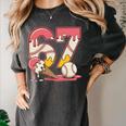 Baseball Drip Number 67 Player Ice Cream Or 67th Birthday Women's Comfort Colors T-Shirt Pepper Baseball Drip Number 67 Player Ice Cream Or 67th Birthday Women's Comfort Colors T-Shirt Pepper
