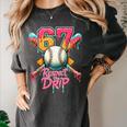 Baseball Drip Number 67 Player Sport For Men Women Kids Women's Comfort Colors T-Shirt Pepper Baseball Drip Number 67 Player Sport For Men Women Kids Women's Comfort Colors T-Shirt Pepper