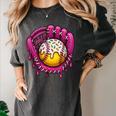 Baseball Drip Pink Glove Respect The Drip Youth Boys Girls Women's Comfort Colors T-Shirt Pepper Baseball Drip Pink Glove Respect The Drip Youth Boys Girls Women's Comfort Colors T-Shirt Pepper