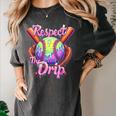 Baseball Drip Respect The Drip Purple Ice Cream Sprinkles Women's Comfort Colors T-Shirt Pepper Baseball Drip Respect The Drip Purple Ice Cream Sprinkles Women's Comfort Colors T-Shirt Pepper