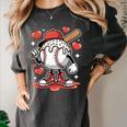 Baseball Drip Valentine Boys Women Men Hearts Sport Love Women's Comfort Colors T-Shirt Pepper Baseball Drip Valentine Boys Women Men Hearts Sport Love Women's Comfort Colors T-Shirt Pepper