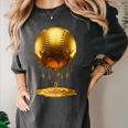 Baseball Dripping Drip Gold Sport Player Coach Baller Women's Comfort Colors T-Shirt Pepper Baseball Dripping Drip Gold Sport Player Coach Baller Women's Comfort Colors T-Shirt Pepper