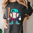 Baseball Drippy Style Apparel For Boys Youth Drip Baseball Women's Comfort Colors T-Shirt Pepper