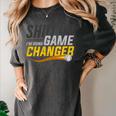 Baseball Fan Shut Up I'm Doing Game Changer Premium Tri-Blend Women's Comfort Colors T-Shirt Pepper Baseball Fan Shut Up I'm Doing Game Changer Premium Tri-Blend Women's Comfort Colors T-Shirt Pepper