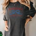 Baseball Is My Favorite Season Shirt Baseball Season Vibes Women's Comfort Colors T-Shirt Pepper