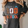 Baseball Football Basketball I Survived 100 Days Of School Women's Comfort Colors T-Shirt Pepper Baseball Football Basketball I Survived 100 Days Of School Women's Comfort Colors T-Shirt Pepper
