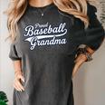 Baseball Grandma Graphic Women's Comfort Colors T-Shirt Pepper Baseball Grandma Graphic Women's Comfort Colors T-Shirt Pepper