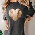 Baseball Heart Shape Valentines Day Love Boys Kids Men Women's Comfort Colors T-Shirt Pepper Baseball Heart Shape Valentines Day Love Boys Kids Men Women's Comfort Colors T-Shirt Pepper