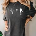 Baseball Heartbeat Pitcher Position Simple Line Art Women's Comfort Colors T-Shirt Pepper Baseball Heartbeat Pitcher Position Simple Line Art Women's Comfort Colors T-Shirt Pepper