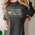Baseball Hit Hard Run Fast Turn Left Men Boys Women's Comfort Colors T-Shirt Pepper Baseball Hit Hard Run Fast Turn Left Men Boys Women's Comfort Colors T-Shirt Pepper