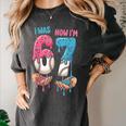 Baseball Ice Cream I Was 6 Now I'm 7 67 Birthday Boy Women's Comfort Colors T-Shirt Pepper