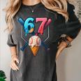 Baseball Ice Cream Drip 67 Six Seven Gen Alpha Slang Meme Women's Comfort Colors T-Shirt Pepper Baseball Ice Cream Drip 67 Six Seven Gen Alpha Slang Meme Women's Comfort Colors T-Shirt Pepper