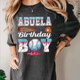 Baseball Ice Cream Drip Abuela Of The Birthday Boy Women's Comfort Colors T-Shirt Pepper Baseball Ice Cream Drip Abuela Of The Birthday Boy Women's Comfort Colors T-Shirt Pepper