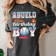 Baseball Ice Cream Drip Abuelo Of The Birthday Boy Women's Comfort Colors T-Shirt Pepper