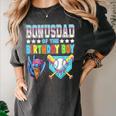 Baseball Ice Cream Drip Bonus Dad Of The Birthday Boy Women's Comfort Colors T-Shirt Pepper Baseball Ice Cream Drip Bonus Dad Of The Birthday Boy Women's Comfort Colors T-Shirt Pepper